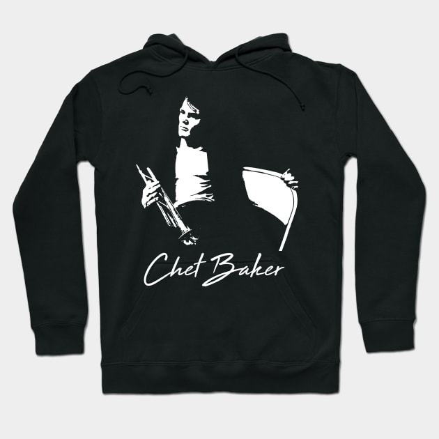 Chet Baker Hoodie by TheSnowWatch